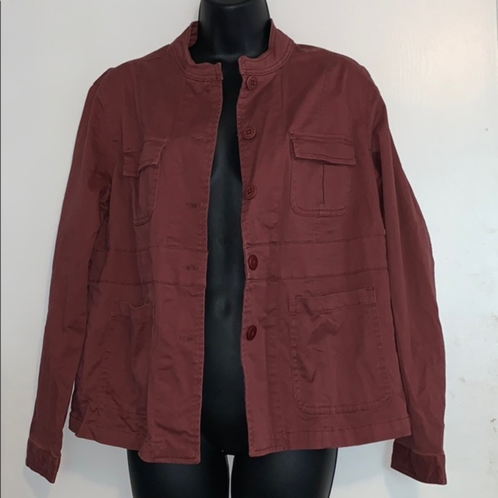Sanctuary Maroon Small Jacket EUC
